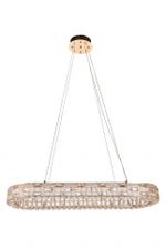 Люстра подвесная Festo Gold FL1051-10PO, LED