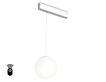 Светильник светодиодный диммируемый для шинопровода Magnetic 220V GL1441 WH/FR белый/белый матовый IP20 10W 3000K-6400K 120° D120 H1500 (Без ПДУ)