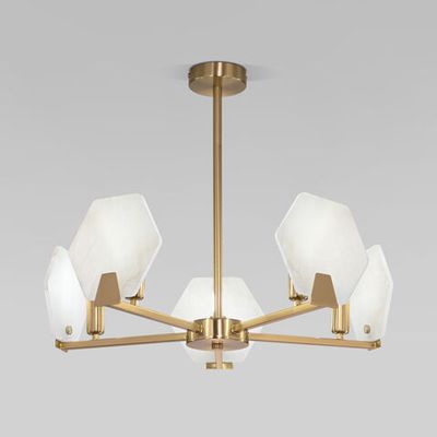 Умный потолочный светильник 60158/5 латунь