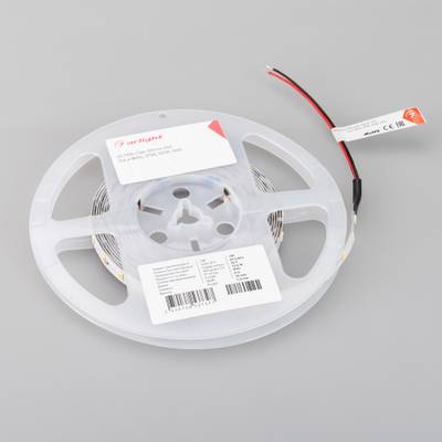 Светодиодная лента ULTRA-C64-10mm 24V Warm2700 (14.4 W/m, IP20, 5630, 5m) (Arlight, высок.эфф.160 лм/Вт)
