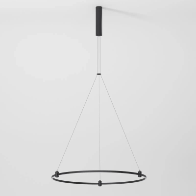 Esthetic Magnetic Шинопровод с тросовыми креплениями Round черный Ø800 85138/00