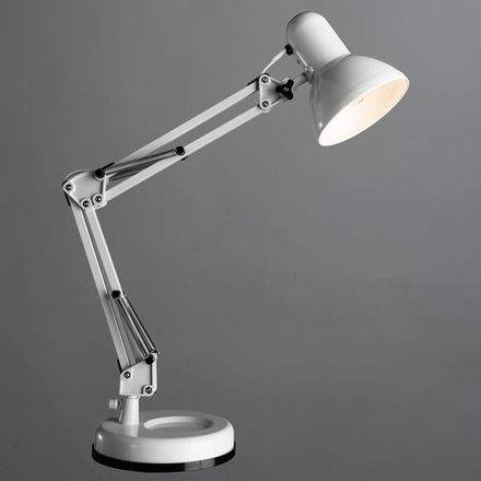 Офисная настольная лампа Arte Lamp JUNIOR A1330LT-1WH, 1хE27