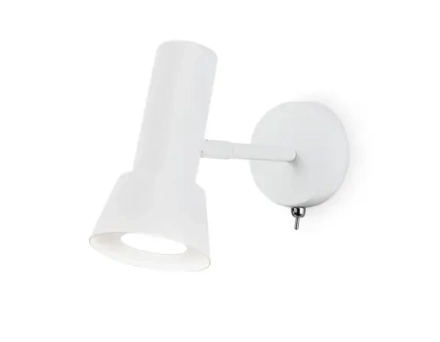 Светильник настенный с выключателем TA13128 WH белый GU10 max 12W D85*L150*H240
