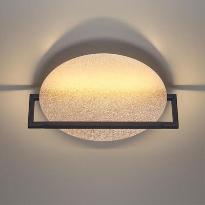 7016/15WL HIGHTECH ODL25 255 золотой ice crack/металл/акрил Настенно-потолочный светильник IP20 LED поворотный 360° 1*15W LUNAR