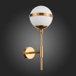 SL1157.301.01 Светильник настенный ST-Luce Бронза/Белый E14 1*40W