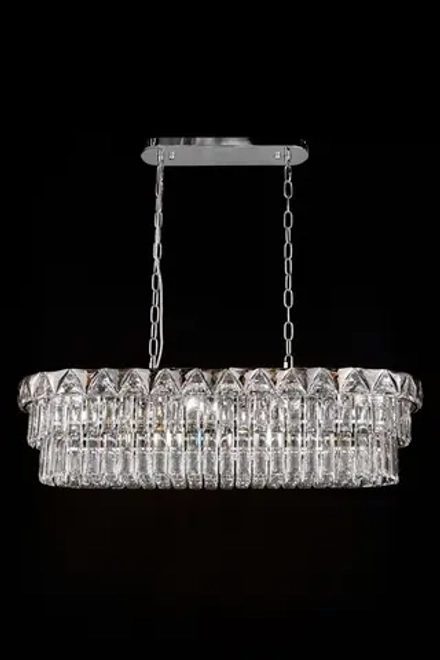 Люстра подвесная Normandie Chrome FL1085-13P, E14х13