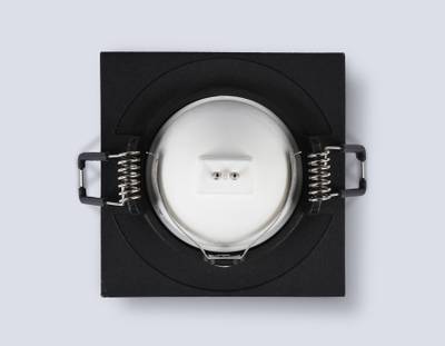 Светильник встраиваемый TN102818 BK черный GU5.3 78*78*28