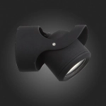 SL093.401.01 Светильник уличный настенный ST-Luce Черный/Черный, Прозрачный G5,3 1*3W
