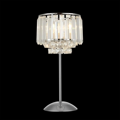 Citilux Синди CL330811 Настольная лампа хрустальная Хром