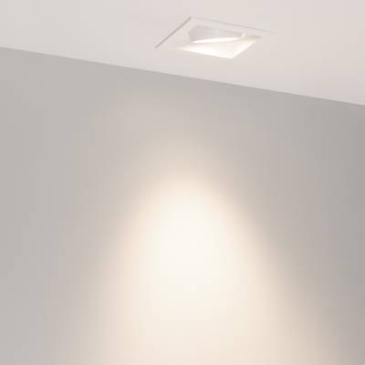 Светильник MS-VORTEX-BUILT-S117x117-20W Day4000 (WH-WH, 40 deg, 230V) (Arlight, IP20 Металл, 5 лет)