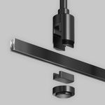 Крепление потолочное Medium 300мм с вводом питания Flarity черный, TRA158C-B1-B. TM Maytoni