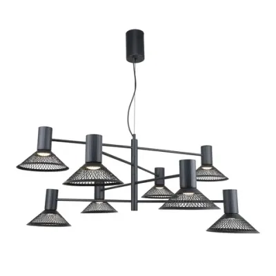 Подвесная люстра Metrics 4623-8P, 8*LED*6W, 5280LM, 3000K. ТМ F-Promo