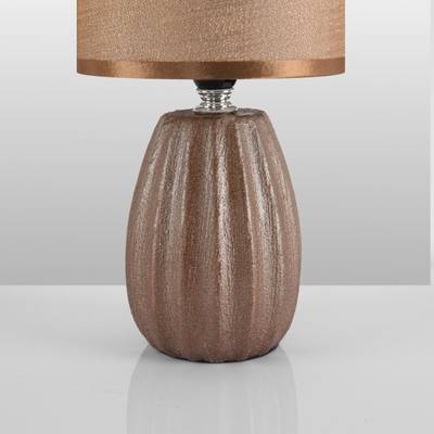 8171/1T COUNTY LN25 000 коричневый, керамика/текстиль Настольная лампа E14 1*40W 220V EVANA