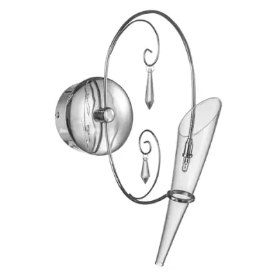 755614 Бра SCARABEO 1х35W G4 12V ХРОМ хрусталь+стекло Lightstar