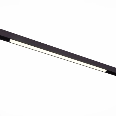 ST360.436.20 Магнитный трековый светильник Черный LED 1*20W 3000K 1 300Lm Ra>90 120 IP20 L606xW22xH44 48VV
