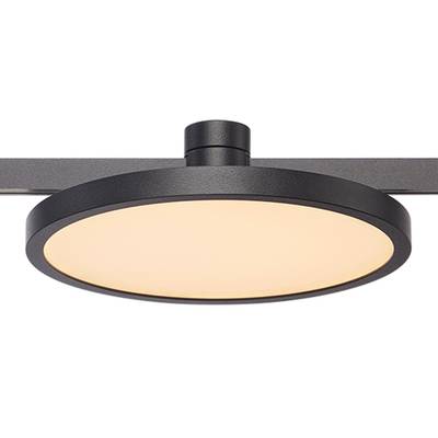 ST818.406.12 Магнитный трековый светильник FARM Черный LED 1*10W 3000K 500Lm Ra90 120 IP20 D168xH54 24V