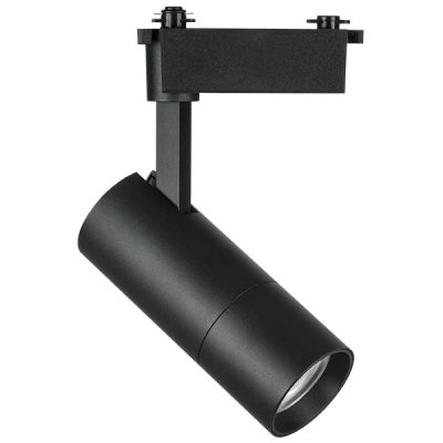229237 Светильник для 1-фазного трека VOLTA LED COB 20W 1800LM 18-60G ЧЕРНЫЙ 3000K
