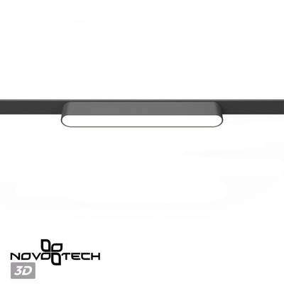 359238 SHINO NT23 047 черный Трековый светильник для низковольтного шинопровода IP20 LED 12W 48V 720Лм 3000К SMAL
