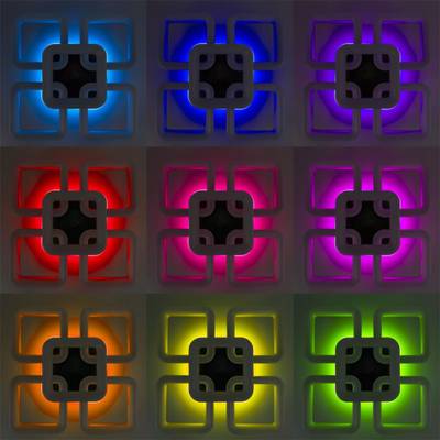 Citilux Паркер Смарт CL225A255E RGB Умная люстра Венге