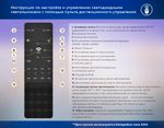 Пульт управления для светильников Magnetic 220V GL1901 BK черный Радио 2.4G