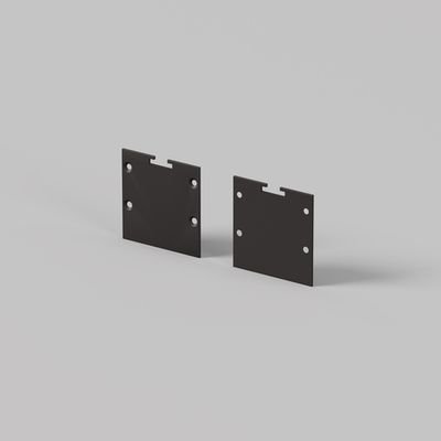 Комплект заглушек (для профиля 35×35) 2 шт., ALM-3535BT-B-EC 642038. TM Maytoni