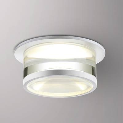 370915 SPOT NT22 342 белый Светильник встраиваемый IP20 GU10 9W 220V GEM