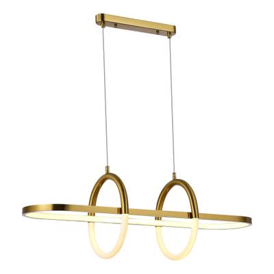 SL1579.313.01 Светильник подвесной ST-Luce Золотистый/Белый LED 1*48W 3000K