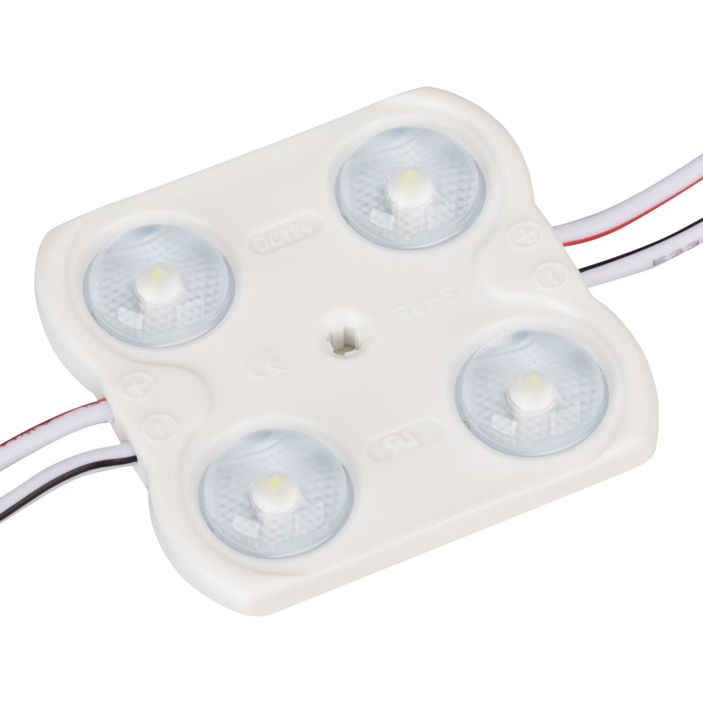 Модуль герметичный CRAFT-2835-4-12V Warm 170deg (45x43mm, 1.6W, IP67) (Arlight, Закрытый)
