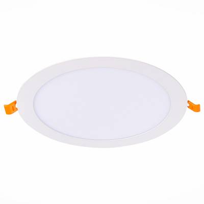 ST209.538.18 Св-к встр. Белый LED 1*18W 3000K 1 296Lm Ra80 110° IP20 D225xH8 90-265V