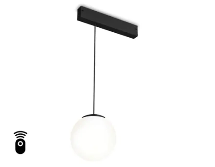 Светильник светодиодный диммируемый для шинопровода Magnetic 220V GL1442 BK/FR черный/белый матовый IP20 10W 3000K-6400K 120° D120 H1500 (Без ПДУ)