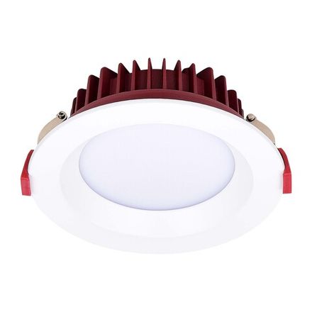 ST752.548.18 Св-к встр. Белый LED 1*18W 4000K 1 440Lm Ra80 100° IP44 D140xH52 100-240VV