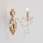 8376/1W CLASSI LN золото/прозрачный, металл/хрусталь Бра E14 40W 220V ALISSA