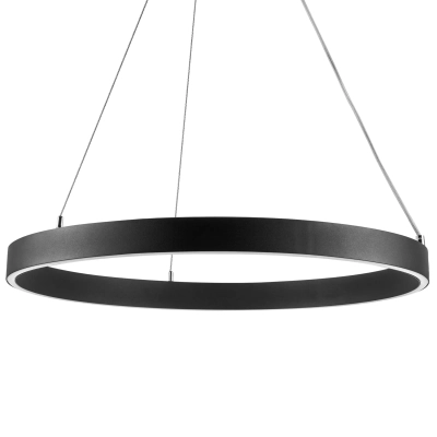 748027 Люстра SATURNO LED 36W 2500LM 70G ЧЕРНЫЙ 3000-6000K