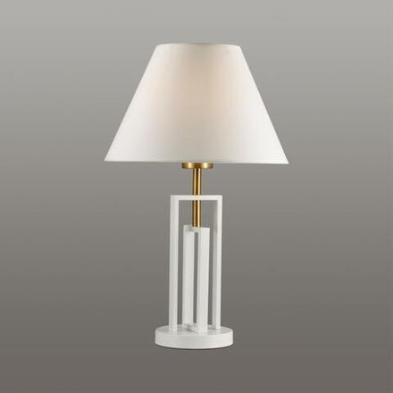 5291/1T NEOCLASSI LN23 000 белый, латунь Настольная лампа E27 1*60W 220V FLETCHER