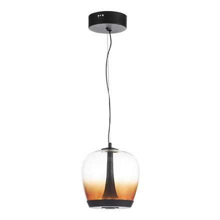 SL6014.413.01 Светильник подвесной ST-Luce Черный/Коричневый, Черный LED 1*17W 3000K