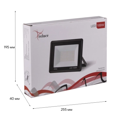 54001-9.2-001OL LED100W BK прожектор Reluce, LED