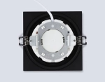 Светильник встраиваемый TN51804 BK черный GX53 max 15W 110*110*23