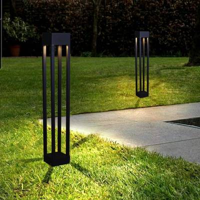 09970-0.7-001KT 1,0M GU10 BK светильник напольный