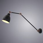 Бра Arte Lamp BRACCIO A2055AP-1BK, 1хE27