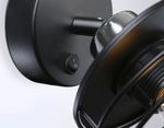 Накладной спот с выключателем в стиле лофт TR8088 BK/CH черный/хром E27 max 40W D120*200
