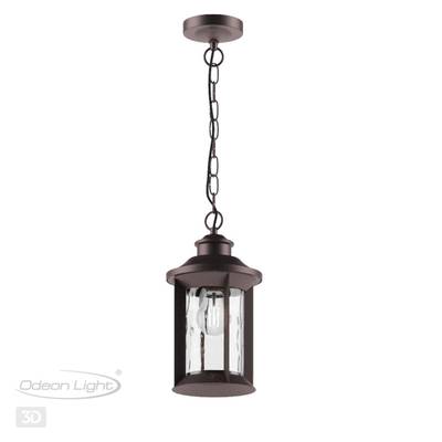 4961/1 NATURE ODL22 733 темно-коричневый/стекло Ландшафтный подвес E27 1*60W IP44 MAVRET