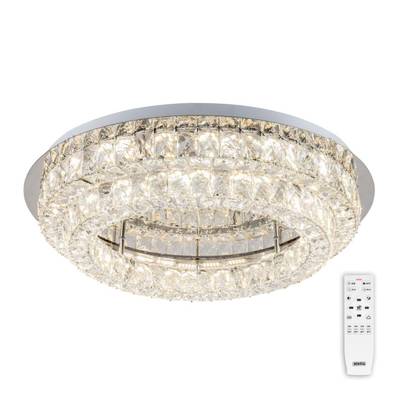 Eletto Olimpia EL330C80.1 LED Люстра хрустальная с пультом Хром