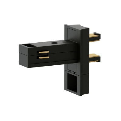 Slim Magnetic Соединитель для круглого шарнирного коннектора чёрный 85011/00