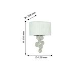 Настенный светильник Lietta 2493-2W. ТМ Favourite