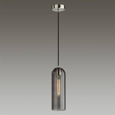 4805/1 PENDANT ODL21 483 никель/дымчатый Подвес E27 1*60W VOSTI