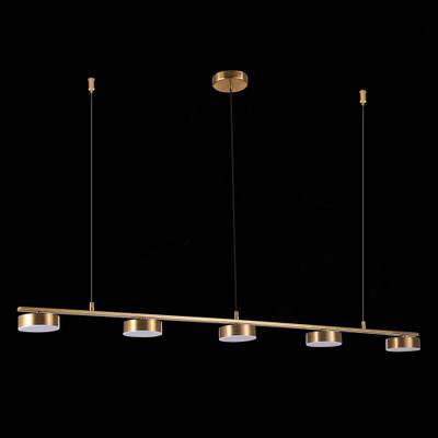 SL6000.303.05 Светильник подвесной ST-Luce Латунь/Латунь LED 5*7W 3000K