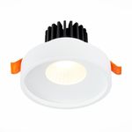 ST751.548.10 Св-к встр. Белый LED 1*10W 4000K 750Lm Ra&gt;90 38° IP20 D100xH75 170-240V