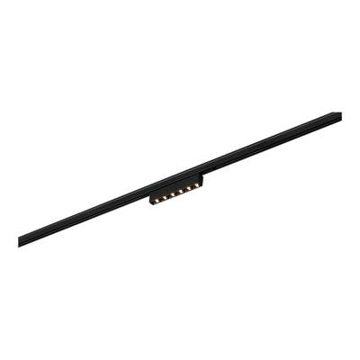 ST666.436.05 Магнитный трековый светильник Черный LED 1*5W 3000K 220Lm Ra&gt;90  IP20 L100xW10xH18 24V
