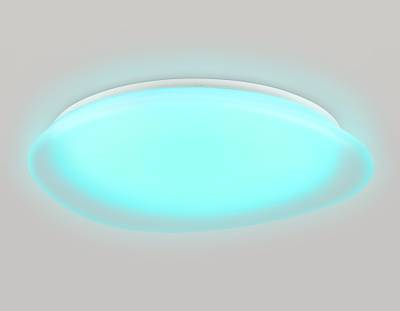 Светильник светодиодный RGB с пультом  FZ1615 FR матовый IP20 60W 3000-6500K+RGB 510*100 (ПДУ ИК)