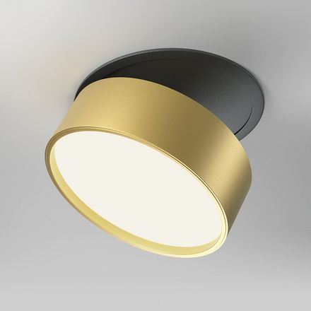 Встраиваемый светильник Onda 4000K 18Вт 120°, DL024-18W4K-BMG. TM Maytoni